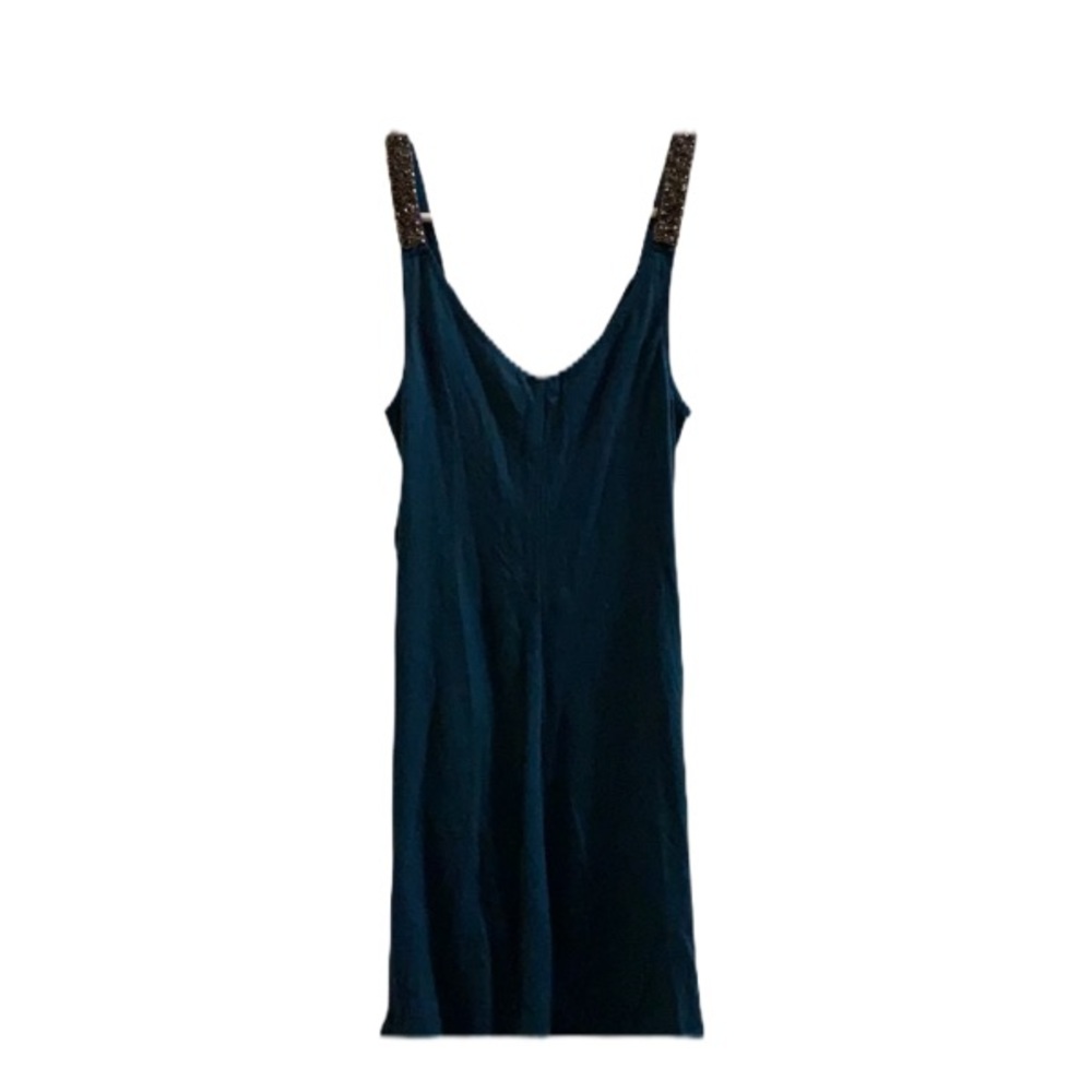 WET SEAL Turquoise Ruched Bodycon Dress! - Picture 3 of 3